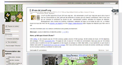 Desktop Screenshot of linuxfr.org