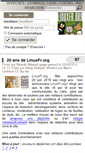 Mobile Screenshot of linuxfr.org